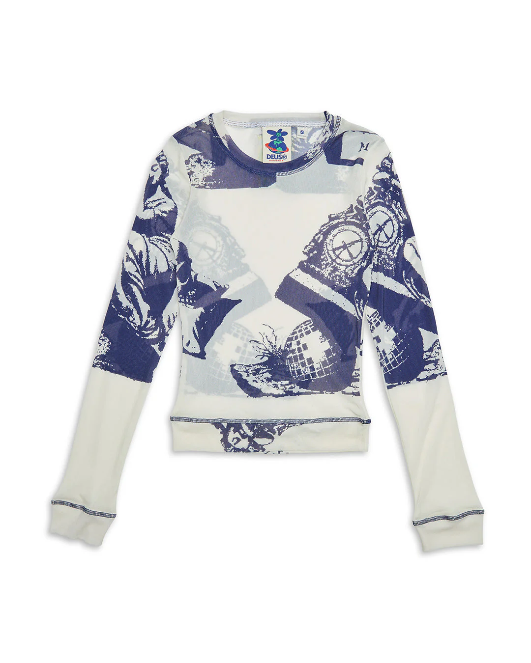 5-7-5 Mesh Long Sleeve Top - Image 3