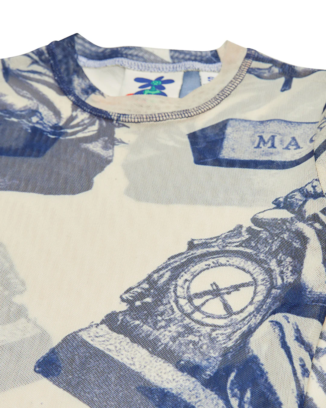 5-7-5 Mesh Long Sleeve Top - Image 5