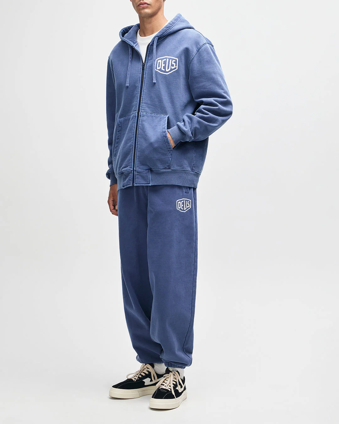Shield Garment Dyed Zip Hoodie - Image 5