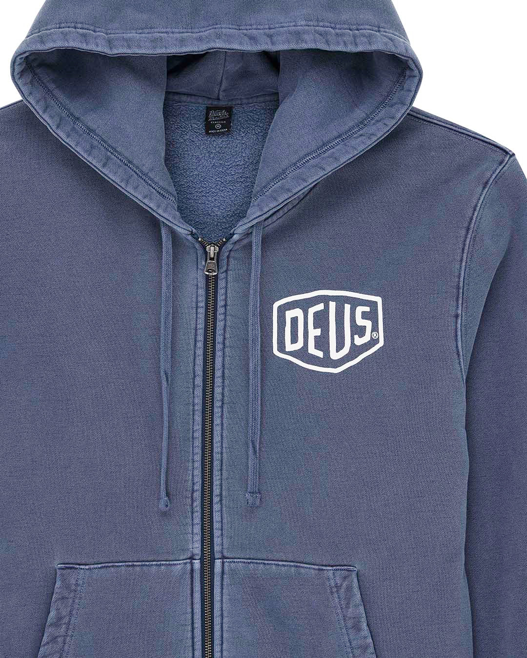 Shield Garment Dyed Zip Hoodie - Image 7